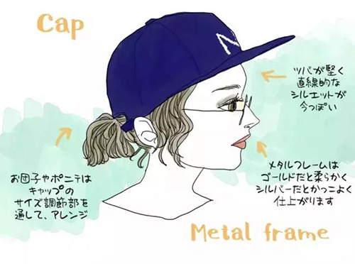 接地氣的小仙女一定要看看！冬天佩戴上帽子和眼鏡